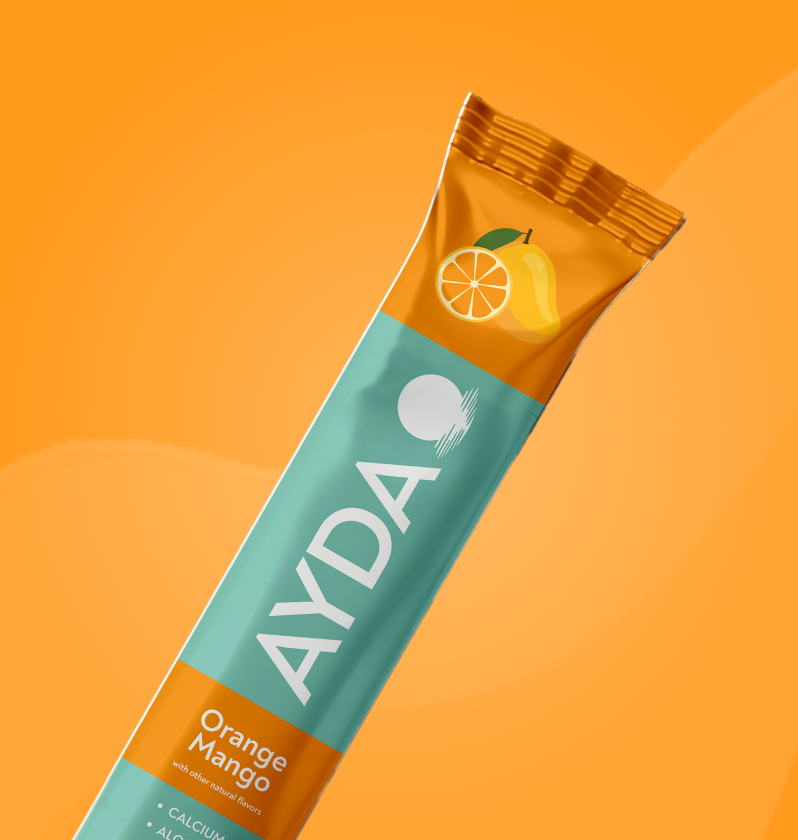 Package of Orange Mango Ayda