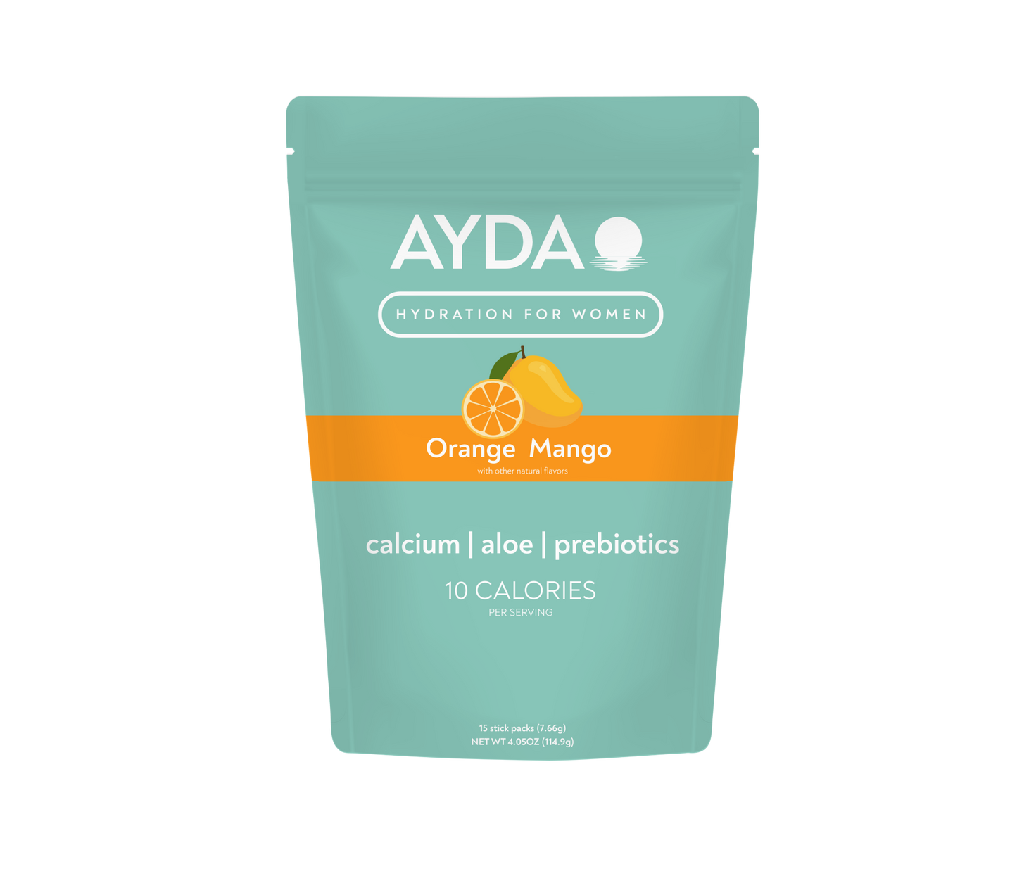 Ayda Orange Mango supplement package